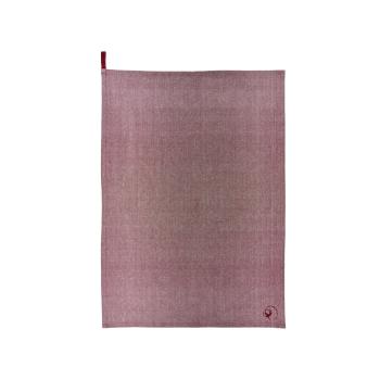 Różowa ścierka kuchenna z bawełny Södahl Organic, 50x70 cm