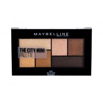 Maybelline The City Mini 6 g cienie do powiek dla kobiet 400 Rooftop Bronzes