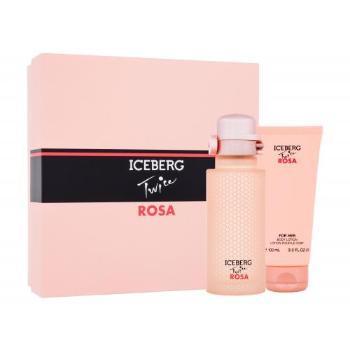 Iceberg Twice Rosa zestaw Edt 125 ml + Mleczko do ciała 100 ml dla kobiet