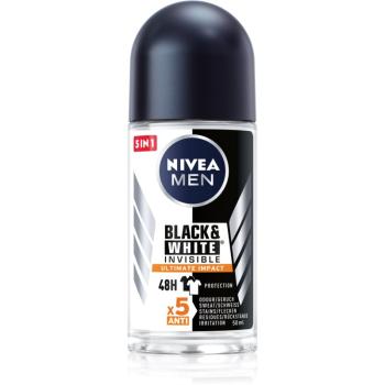 Nivea Men Invisible Black & White antyperspirant w kulce dla mężczyzn 50 ml