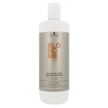 Schwarzkopf Professional Blond Me pH Acid Balance Keratin Shampoo 1000 ml szampon do włosów dla kobiet