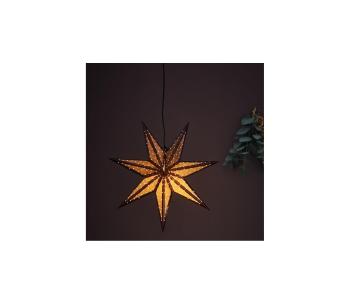 Markslöjd 705793 - Dekoracja bożonarodzeniowa GLITTER 1xE14/25W/230V śr. 45 cm brąz