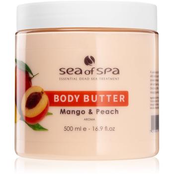 Sea of Spa Dead Sea Treatment masło do ciała z mango i brzoskwini 500 ml