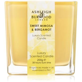 Ashleigh & Burwood London Life in Bloom Sweet Mimosa & Bergamot świeczka zapachowa 200 g