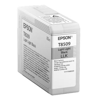 Epson originální ink C13T850900, light black, 80ml, Epson SureColor SC-P800