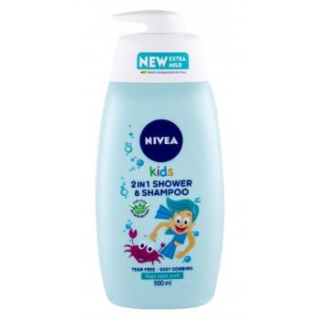 Nivea Kids 2in1 Shower & Shampoo Magic Apple Scent 500 ml żel pod prysznic dla dzieci