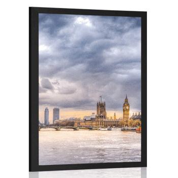 Plakat wyjątkowy Londyn - 60x90 black