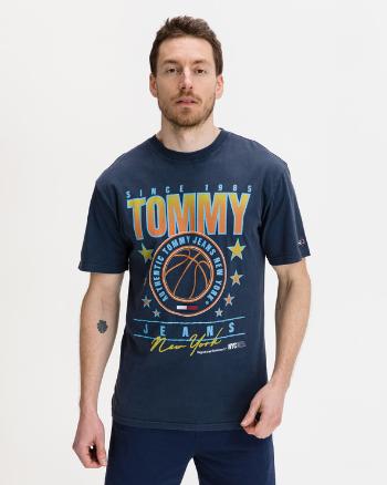 Tommy Jeans Basketball Graphic Koszulka Niebieski