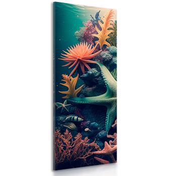 Obraz podwodny surrealizm - 50x150