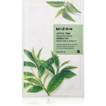Mizon Joyful Time Green Tea maseczka płócienna o działaniu nawilżajaco-rewitalizującym 23 g