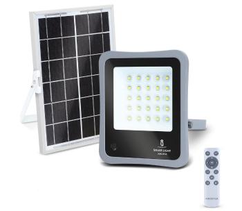 - LED Ściemnialny solarny naświetlacz LED/50W/3,2V IP65 + pilot