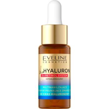 Eveline Cosmetics Bio Hyaluron 3x Retinol System przeciwzmarszczkowe serum wypełniające 18 ml
