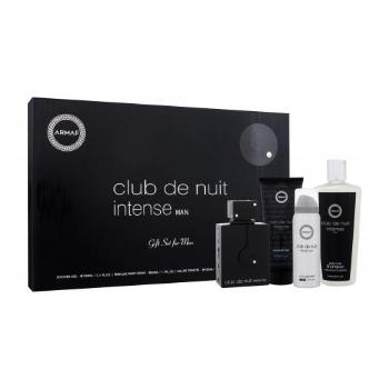 Armaf Club de Nuit Intense zestaw EDT 105 ml + żel pod prysznic 100 ml + szampon 205 ml dla mężczyzn Uszkodzone pudełko