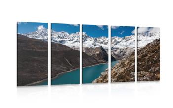 5-częściowy obraz Park Narodowy Patagonia w Argentynie - 200x100