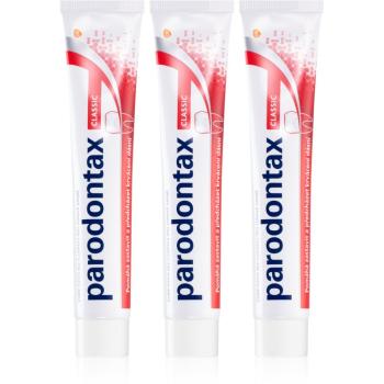 Parodontax Classic pasta do zębów zapobiegająca krwawieniu dziąseł bez fluoru 3x75 ml