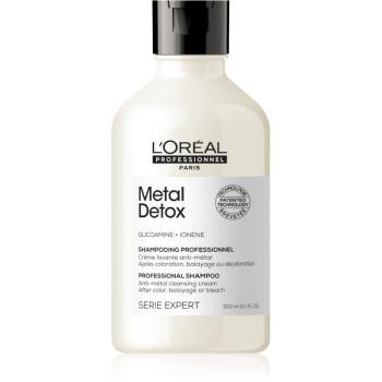 L’Oréal Professionnel Serie Expert Metal Detox szampon dogłębnie oczyszczający do włosów farbowanych i zniszczonych 300 ml