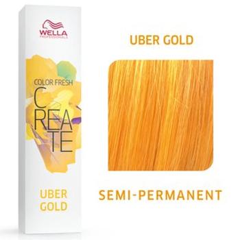 Wella Professionals Color Fresh Create Semi-Permanent Color profesjonalna semi- permanentna farba do włosów Uber Gold 60 ml