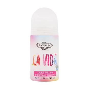 Cuba La Vida Ladie's Roll On 50 ml antyperspirant dla kobiet