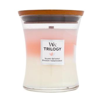 WoodWick Trilogy Island Getaway 275 g świeczka zapachowa unisex