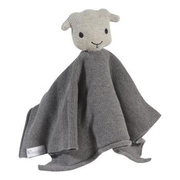 Szara bawełniana przytulanka Kindsgut Sheep