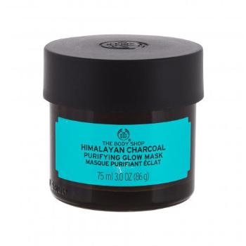 The Body Shop Himalayan Charcoal Purifying Glow 75 ml maseczka do twarzy dla kobiet uszkodzony flakon