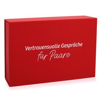 Spielehelden Vertrauensvolle Gespräche/Intymne rozmowy, gra karciana dla par, 110 pytań, pudełko z magnesem, język niemiecki