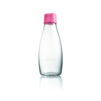 Fuksjowa butelka ze szkła ReTap, 500 ml