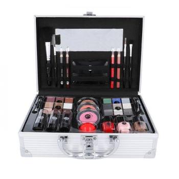 2K All About Beauty Train Case zestaw Complete Makeup Palette dla kobiet Uszkodzone pudełko