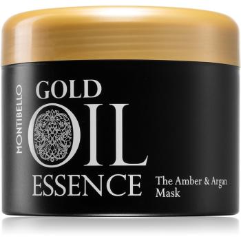 Montibello Gold Oil Amber & Argan Mask maseczka do włosów rewitalizująca 500 ml