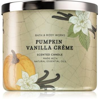 Bath & Body Works Pumpkin Vanilla Creme świeczka zapachowa 411 g