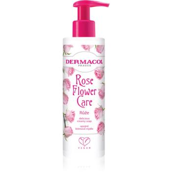 Dermacol Flower Care Rose kremowe mydło do rąk 250 ml