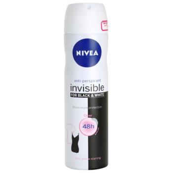 Nivea Invisible Black & White Clear antyperspirant w sprayu dla kobiet 150 ml
