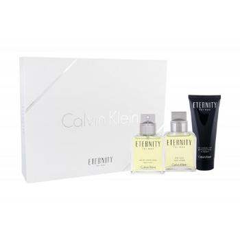 Calvin Klein Eternity For Men zestaw Edt 100ml + 100ml Woda po goleniu + 100ml Żel pod prysznic dla mężczyzn