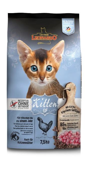 LEONARDO Kitten GrainFree bezzbożowa karma dla kociąt 7,5 kg