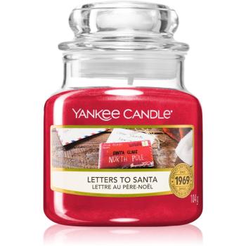Yankee Candle Letters To Santa świeczka zapachowa 104 g