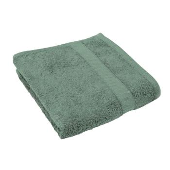 Zielony ręcznik Tiseco Home Studio, 100x150 cm