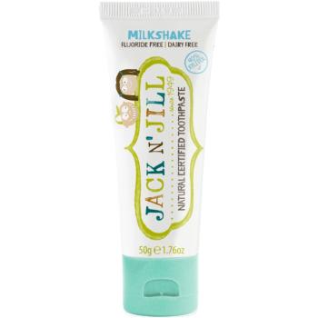 Jack N’ Jill Toothpaste naturalna pasta do zębów dla dzieci smak Milkshake 50 g