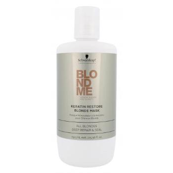 Schwarzkopf Professional Blond Me Keratin Restore Blonde Mask 750 ml maska do włosów dla kobiet