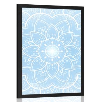 Plakat orientalna Mandala - 40x60 white