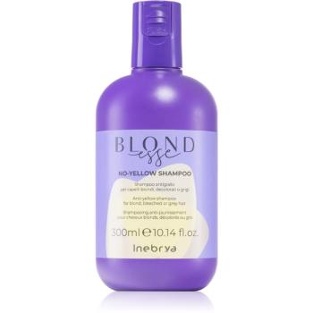 Inebrya BLONDesse No-Yellow Shampoo szampon neutralizujący żółte odcienie do blond i siwych włosów 300 ml