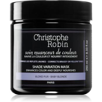 Christophe Robin Shade Variation Mask maska koloryzująca odcień Baby Blond 250 ml