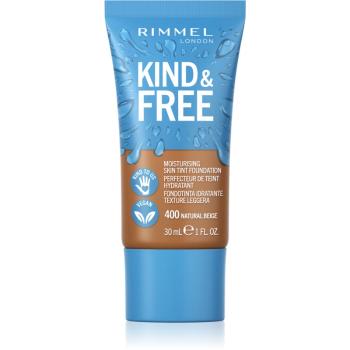 Rimmel Kind & Free lekki nawilżający podkład odcień 400 Natural Beige 30 ml