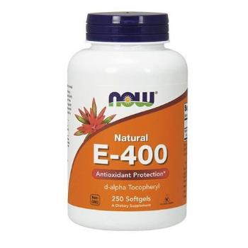 NOW Vitamin E-400 - 250softgelsWitaminy i minerały > Witamina E