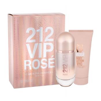 Carolina Herrera 212 VIP Rosé zestaw Edp 80ml + 100ml Balsam dla kobiet