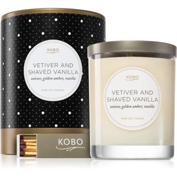 KOBO Coterie Vetiver and Shaved Vanilla świeczka zapachowa 312 g