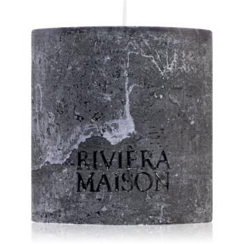 Rivièra Maison Pillar Candle Rustic Black świeczka 10x10 cm