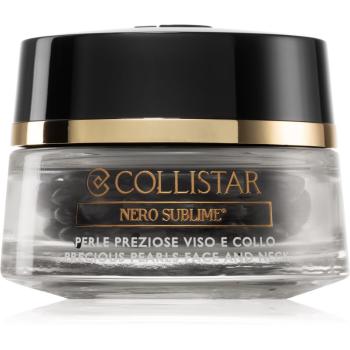Collistar Nero Sublime® Precious Pearls Face and Neck serum do twarzy w kapsułkach 60 szt.
