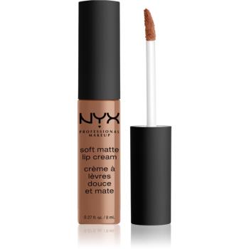 NYX Professional Makeup Soft Matte Lip Cream lekka matowa szminka w płynie odcień 57 Cape Town 8 ml
