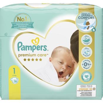 Pampers Premium Care Newborn Size 1 pieluchy jednorazowe 2-5 kg 26 szt.