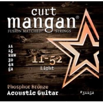 Curt Mangan 11-52 Phosphor Bronze Light 31152 Struny Do Gitary Akustycznej